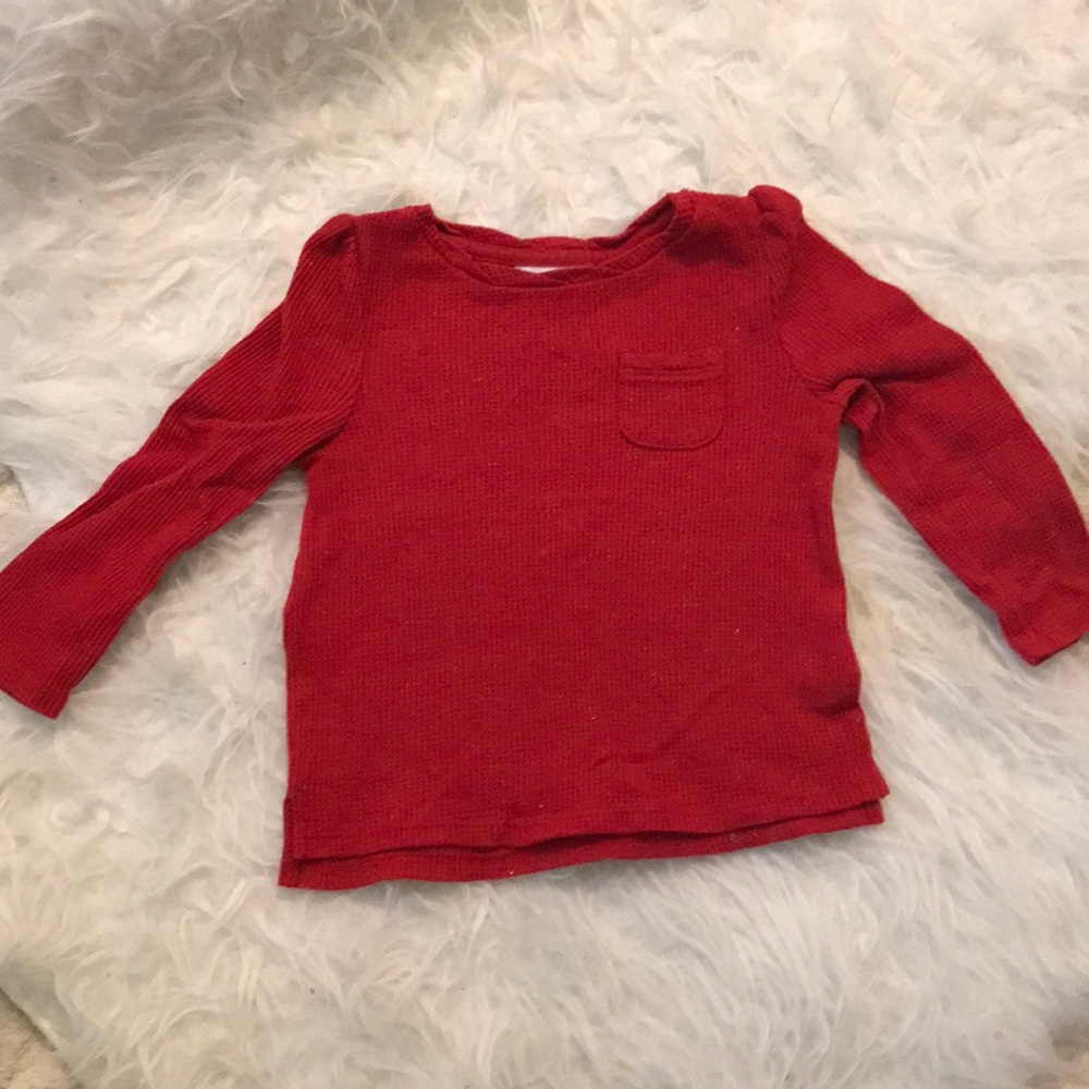 Red glitter thermal